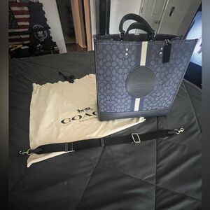 Coach Blue and Black Messenger Bags